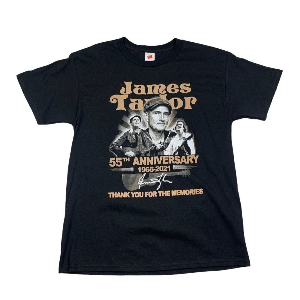 James Taylor 55th Anniversary 1966 – 2021 Shirt James Taylor Tour T-Shir…